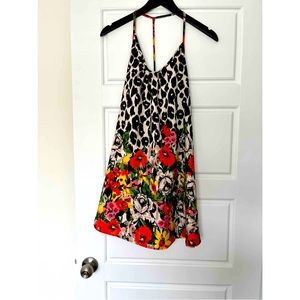 T-Back Floral/Animal print dress